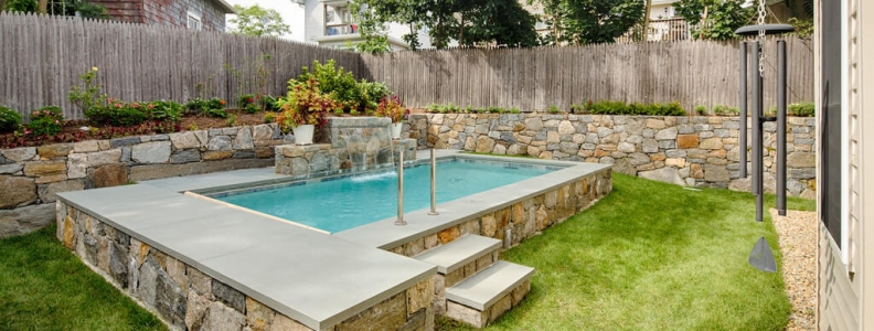 Pool Construction Tips For Tiny Backyards Shoreline Pools